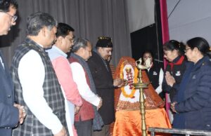 सांसद खेल महोत्सव के समापन कार्यक्रम में सांसद अजय भट्ट ने किया प्रतिभाग