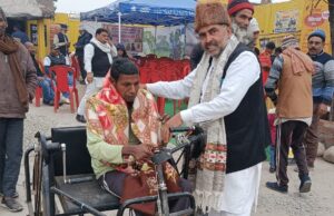 मुस्लिम राष्ट्रीय मंच के प्रांत संयोजक शेर अली खान ने जरूरतमंदों को बांटे कंबल,मनाया 24 वां स्थापना दिवस,