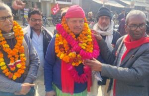 भाकपा ने शताब्दी वर्ष समारोह मनाया, रैली और सभा में याद किया 100 साल का संघर्ष