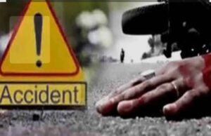 बढ़नी में कार और बाइक की जोरदार भिड़ंत, पिज्जा लेने जा रहा युवक गंभीर रूप से घायल