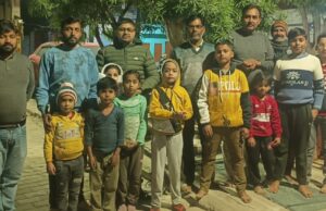 धर्ममय संकल्प का एक वर्ष पूरा, तीन शक्ति केंद्रों पर नियमित श्री हनुमान चालीसा पाठ