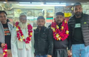 साजिद अली ने किया उमरा (हज) पर जाने वाले लोगों का इस्तकबाल