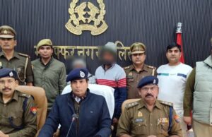 मुजफ्फरनगर थाना बुढ़ाना पुलिस ने अवैध शस्त्र निर्माण फैक्ट्री जब्त करते हुए अवैध शस्त्रों का निर्माण करने वाले व विक्रय करने वाले 2 शातिर अभियुक्तगण गिरफ्तार