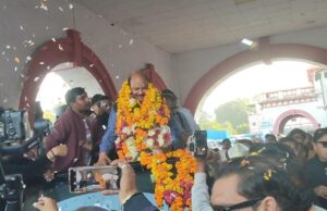 वीरेंद्र राय निर्विरोध केंद्रीय अध्यक्ष बने – झांसी नगर आगमन में हुआ भव्य स्वागत