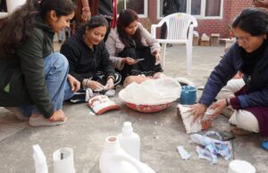 ललित कला अकादेमी, क्षेत्रीय केंद्र लखनऊ द्वारा अपने परिसर में तीन दिवसीय ‘वेस्ट मटेरियल वर्कशॉप’ का आयोजन