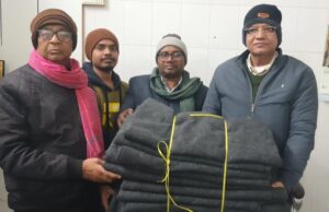 मां भैया देवी सेवा ट्रस्ट का मानवीय प्रयास, अस्पताल में मरीजों को कंबल दान