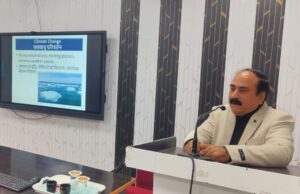 कचरा प्रबंधन, जल संरक्षण, वृक्षारोपण,प्राकृतिक संसाधनों का संरक्षणऔर सतत कृषि पद्धतियों की आवश्यकता:डॉ. मनोज कुमार सिंह