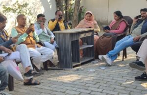 नवनियुक्त जिलाध्यक्ष के भव्य स्वागत की तैयारी में जुटे कार्यकर्ता