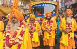 गुरु तेग बहादुर साहिब के 350वें शहीदी दिवस पर निकली भव्य शुक्राना यात्रा