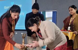 विश्व ध्यान दिवस पर ध्यान समारोह का आयोजित