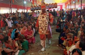 मानस पाठ के आठवें दिन हुआ रावण वध, जय श्रीराम के जयकारों से गुंजायमान हो गया पूरा पंडाल