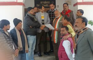 अहेरीपुर-अटसू मार्ग का हो पुनः जीर्णोद्धार- आशुतोष दीक्षित
