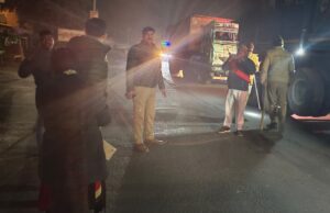 खनन वाहनों पर रातभर चला अभियान, 79 वाहनों का चालान