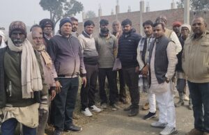 लखनऊ में विषाक्त भोजन से भेड़ों की मौत, पीड़ित पशुपालकों से पाल सामुदायिक उत्थान समिति ने की मुलाकात
