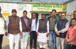 विधायक राजमणि कोल ने आधा दर्जन से अधिक बूथों का निरीक्षण किया