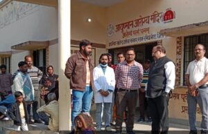 मुख्यमंत्री जन आरोग्य मेले में सेवाओं का जायज़ा लेने पहुंचे सीएमओ, दिए आवश्यक दिशा-निर्देश