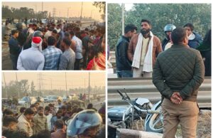 शेरपुर अड्डे के समीप देहरादून हाईवे पर बाइक सवार युवक की हादसे में मौत, दो गंभीर