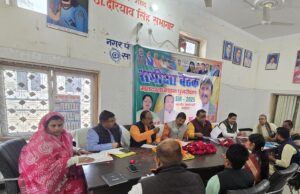 भाजपा प्रदेश मंत्री शंकर गिरि ने एसआईआर अभियान की करी समीक्षा