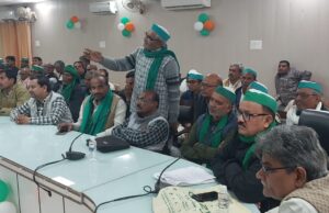 भाकियू जिलाध्यक्ष ने किसानों की समस्या उठाकर प्रशासन से करी समाधान की मांग