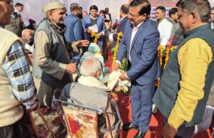 जिलाधिकारी की अध्यक्षता में भव्य रूप से मनाया गया पेंशनर दिवस