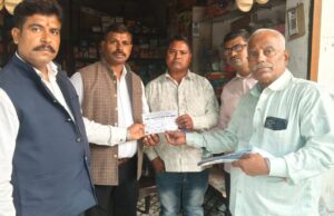 बकेवर में उद्योग व्यापार मण्डल का सदस्यता अभियान जारी, 64 व्यापारियों ने लिया सदस्यता