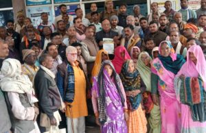 किसानो एवं आम आदमी की समस्याओ एवं मांगो को लेकर सकिपा का जोरदार धरना प्रदर्शन, हल्लाबोल