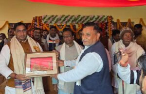 मड़िहान विधायक रमाशंकर सिंह पटेल ने आर्य शिशु मंदिर में नवनिर्मित कक्ष का किया लोकार्पण