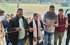 प्रधानमंत्री टीबी भारत के तहत लगा एक्सरे कैंप