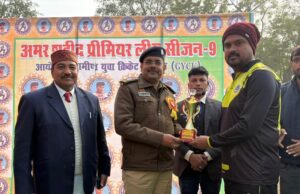 देवमई में एएसपीएल सीजन–9 का रोमांच, स्टार वॉइस बांदा ने दर्ज की शानदार जीत