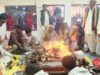 प्रसिद्ध हरदेव राजा के स्थान पर विधि विधान से कराया गया हवन पूजा