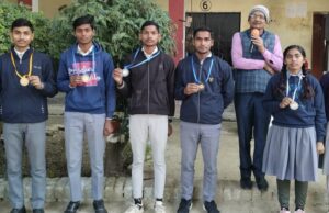 बोर्ड परीक्षा हेतु धर्मा देवी इंटर कॉलेज में छात्रों को किया गया प्रोत्साहित