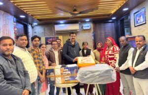 बेटी के हाथों में ससम्मान सौंपे गए सपने