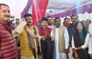 बशी वाले हनुमान जी बाबा के मंदिर पर हुआ विशाल भंडारा व कंबल वितरण