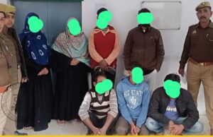 गणेशगंज ब्लेड कांड: घटना में शामिल 7 आरोपियों को गिरफ्तार कर पुलिस ने भेजा जेल