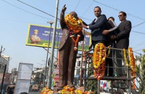 परिनिर्वाण दिवस पर बाबा साहब को दी गई श्रद्धांजलि