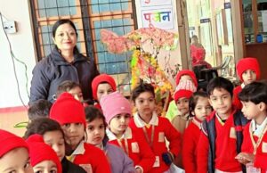 तुलसी पूजनए पंण् मदनमोहनएअटल बिहारी की जयंती मनाई गई