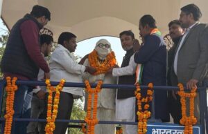 कांग्रेसियों ने डा.भीमराव अम्बेडकर को किया नमन