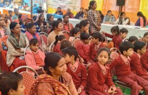 दिव्यांग बच्चों की मदद के लिए उठे हाथ,खुशी की लहर