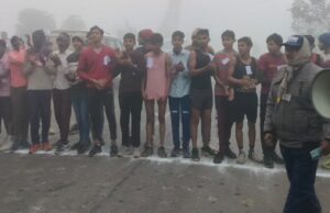 कोरांव मैराथन में दूधनाथ झूंसी व आकांक्षा पड़रिया ने हासिल किया प्रथम स्थान