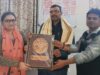 सम्मानित किए गए पत्रकार विष्णु दुबे