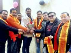 AISMNF अलीगढ जिला अध्यक्ष पद पर जितेंद्र वार्ष्णेय और महासचिव पद पर मुकेश सिंह की ताजपोशी