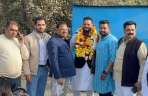 लोक जनशक्ति पार्टी के नवनियुक्त प्रदेश महामंत्री गौरव यादव का नगर आगमन पर स्वागत