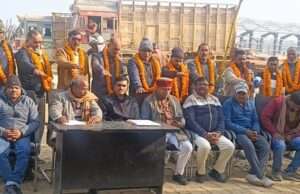 मेला अध्यक्ष धनराज यादव एवं मेला मंत्री रामनिरंजन निर्वाचित