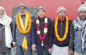 हज ट्रेनिंग प्रोग्राम में शिरकत के लिए हज ट्रेनर्स हुए रवाना