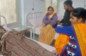 करंट लगने से किशोरी झुलसी अस्पताल में भर्ती