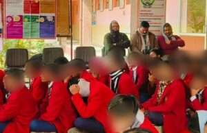 कोटेश्वर इंटर कॉलेज में साइबर क्राइम पर जागरूकता कार्यशाला आयोजित