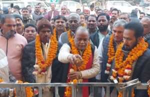 यात्री प्रतीक्षालय का सदर विधायक ने किया लोकार्पण