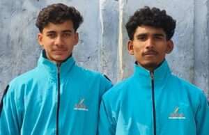 फज़ल एवं प्रिंस का का यूपी फुटबाल टीम मे चयन