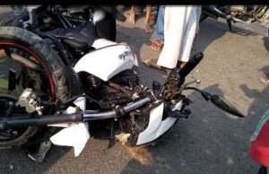 सड़क हादसे मे 60 वर्षीय बुजुर्ग गंभीर रूप से घायल