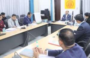 जिलाधिकारी की अध्यक्षता में जिला पेयजल एवं स्वच्छता मिशन की बैठक सम्पन्न